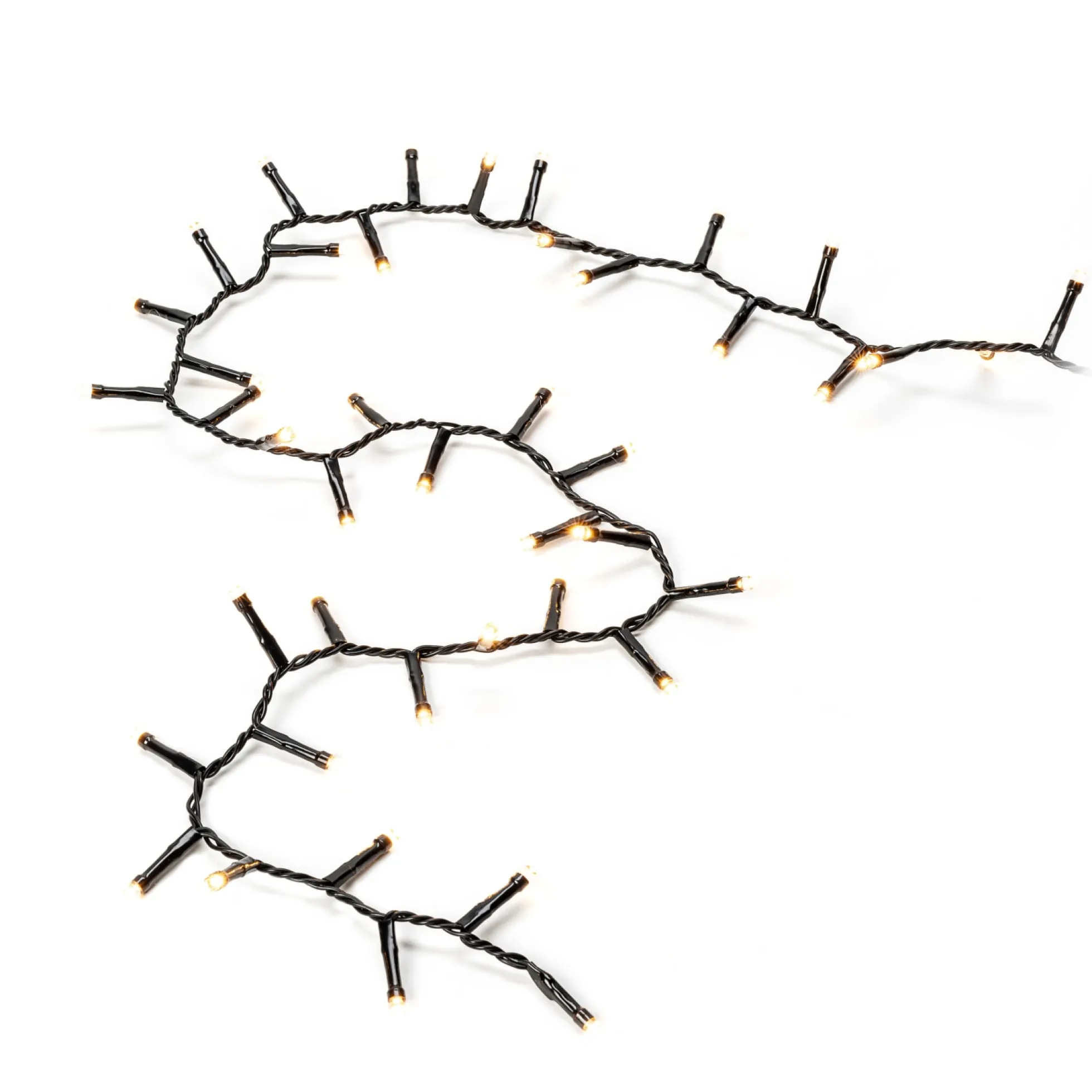 Konstsmide Lyskæde cluster, IP44, 2100K, amber/rav