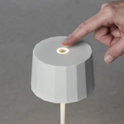 Konstsmide Positano bordlampe USB, 35 cm, med lysdæmper