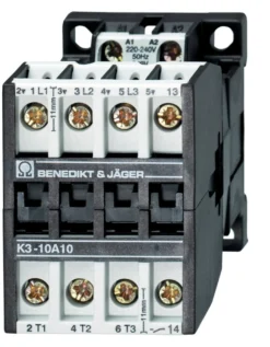 Kontaktor K3 22A 11KW 3P+1SL 400V
