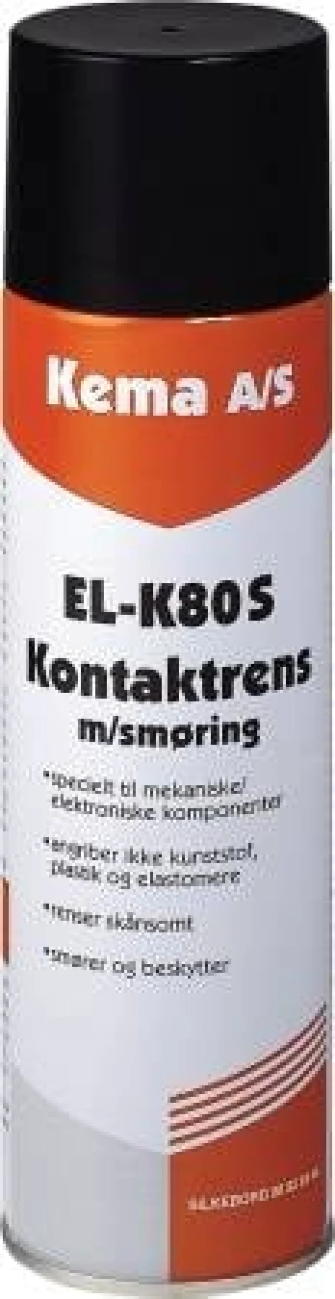 Kontaktrens EL-K80S, smøring, 500 ml