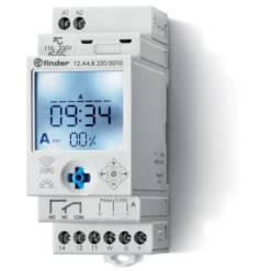 Kontaktur Astro, 230V AC, 1 CO 16A, 0-10 VDC output og NFC - Finder