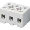 Kronemuffe porcelæn, 3 polet, 4 mm², Steatit