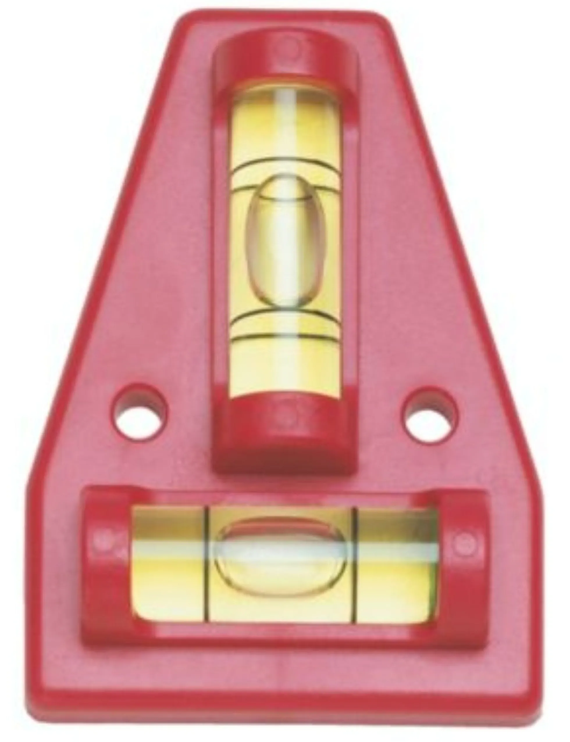 Krydsvaterpas K 5, rød, ABS-plast, plexiglaslibeller - Hultafors