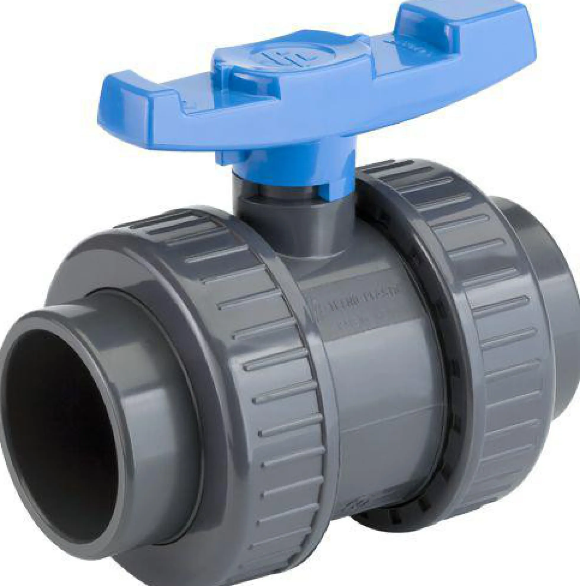 Kuglehane PVC/EPDM, muffe/muffe