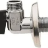 Kuglehane Securex vinkel np/np m. håndtag og kontraventil - 1/2"