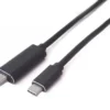 4K USB-C til Mini Displayport kabel, 1 meter, understøtter 4K@60Hz (3840x2160), kun til video, ikke data
