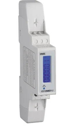 KWH Måler 1-faset 45A, MID kl. B, Pulsudgang 9712-CE1DMID12