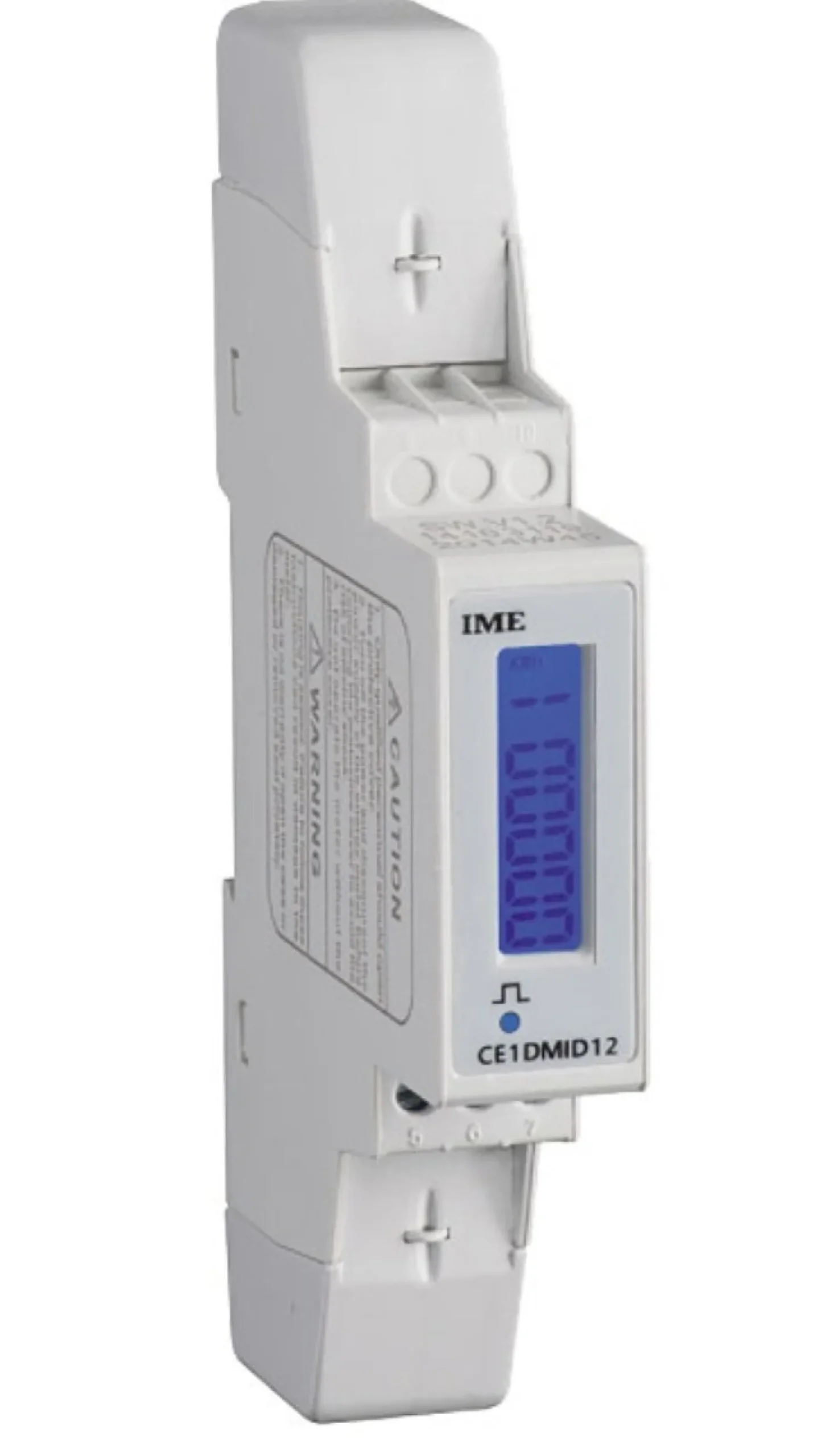 KWH Måler 1-faset 45A, MID kl. B, Pulsudgang 9712-CE1DMID12