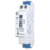 KWH måler 1-faset mekanisk 5(50)A, 1 modul, S0-snitflade, M1DM1