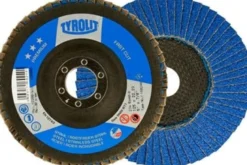 Lamelskive skrå PREMIUM 125x22,23 ZA40, stål/INOX - Tyrolit