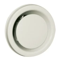 Øland KSO Udsugningsventil, 160 mm, hvid