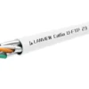 Lanview Cat6a U-FTP netværkskabel Dca hvid LSZH 305 m