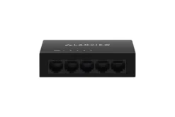 Lanview LVN, unmanaged 5 port switch, 10/100/1000Mbps, Ethernet ports