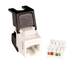 Lanview PRO Cat5e uafskærmet flip jack keystone