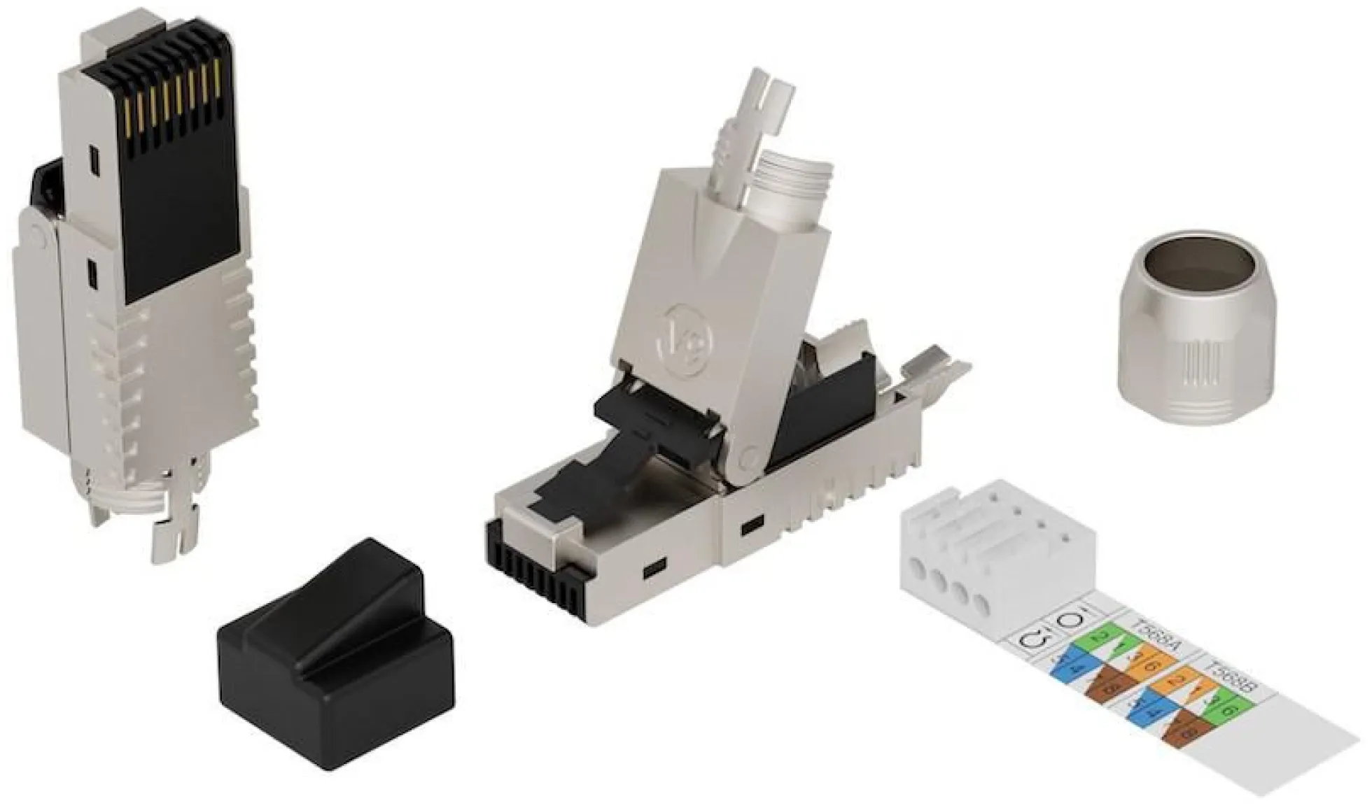 Lanview RJ45 FTP-stik Cat6a