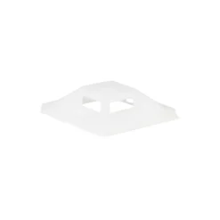 Lanview Selvhæftende kabelstrips holdere, 25 mm x 25 mm, 50 stk., hvid