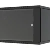Lanview 19" 7U Rack vægmontering, 600 x 600 x 423 mm, sort