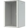 Lanview 19" 20U vægrack hvid 600x600x1000 mm flatpack