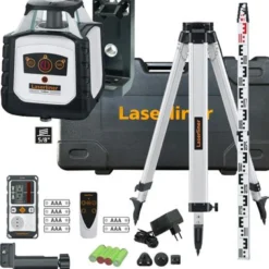 Laserliner Cubus 210 rotationslaser, inkl. stativ og stadie