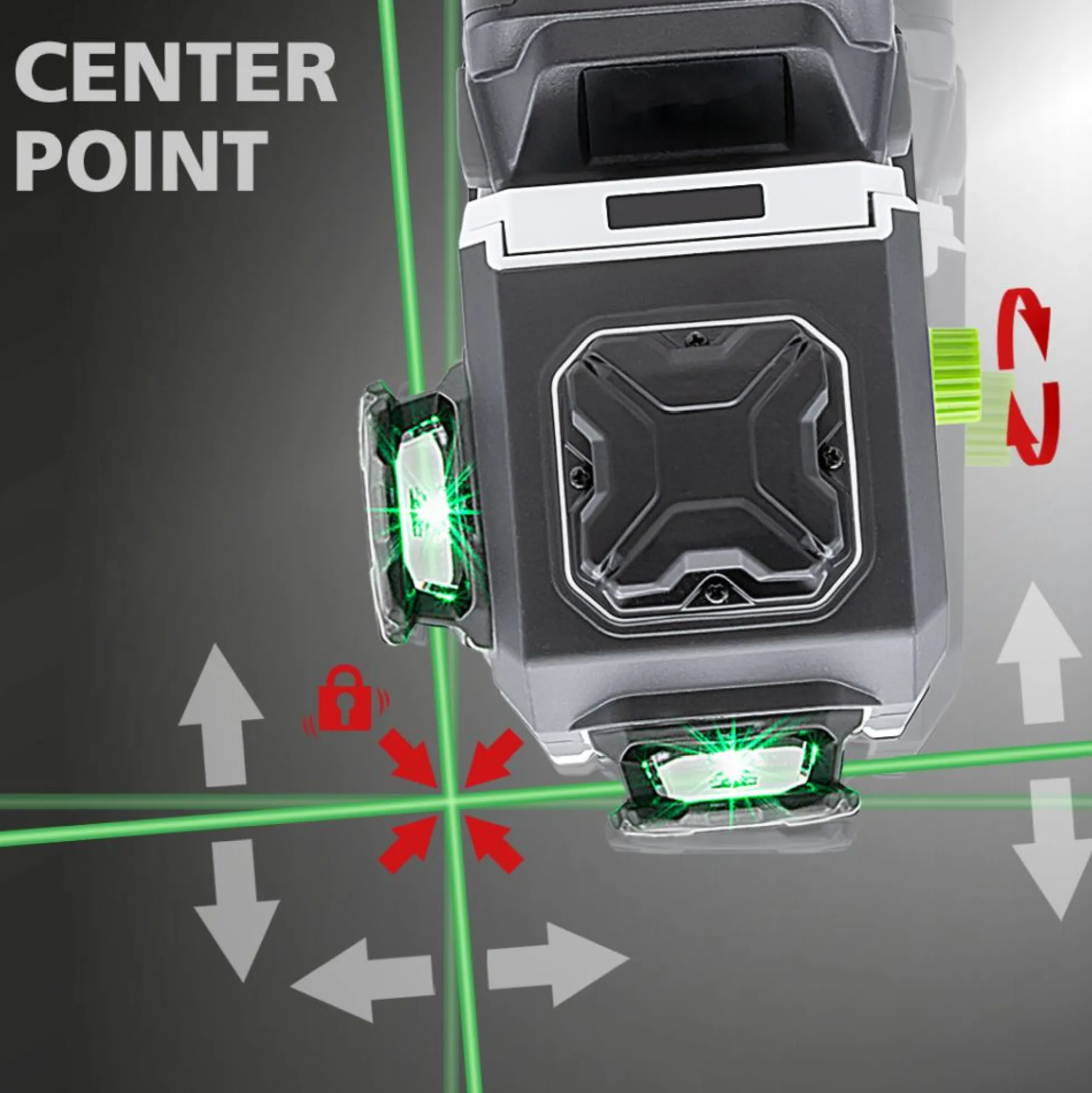 Laserliner Powerplane-Laser 3G Multi, 3x360°