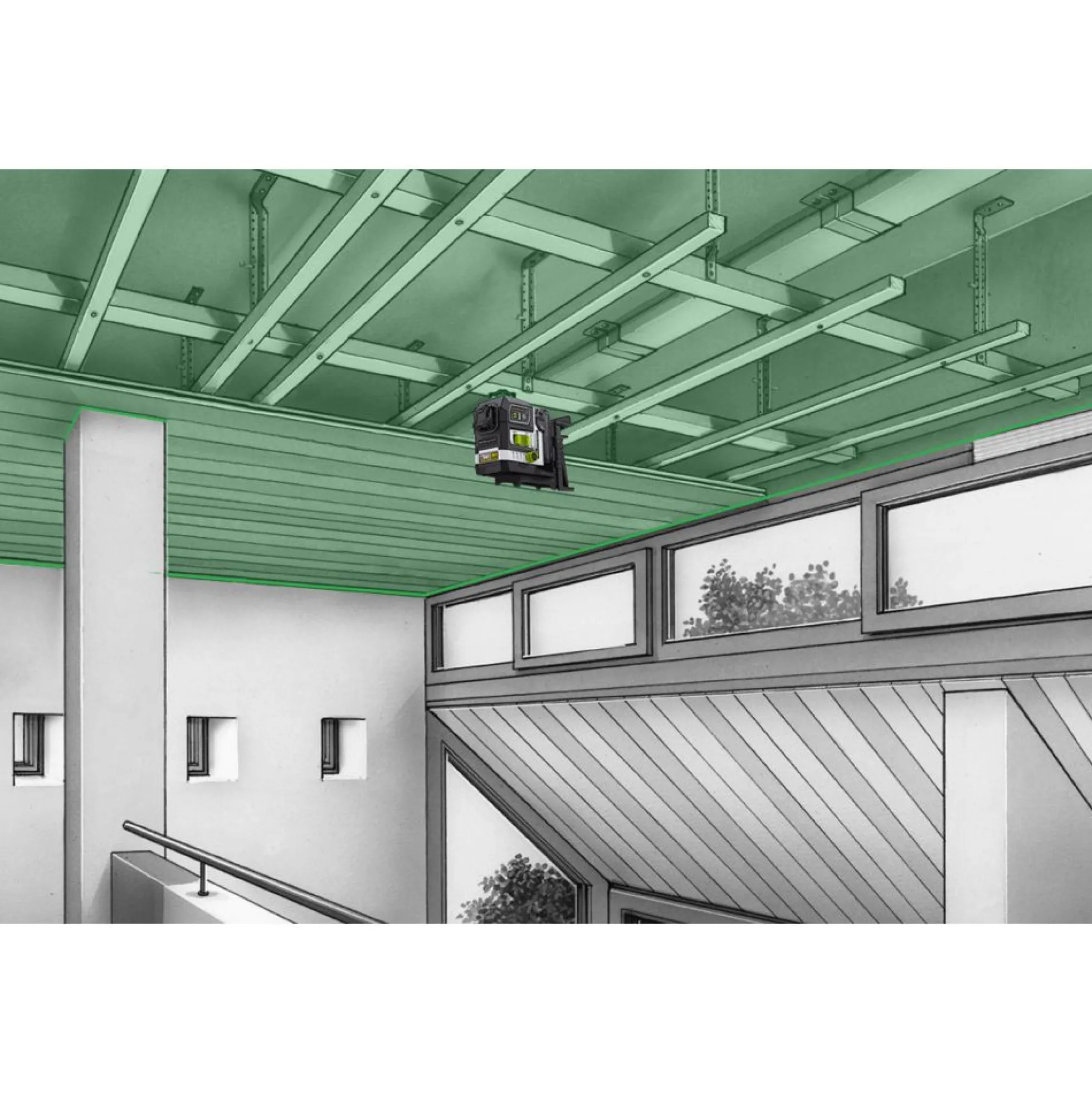Laserliner Powerplane-Laser 3G Multi, 3x360°