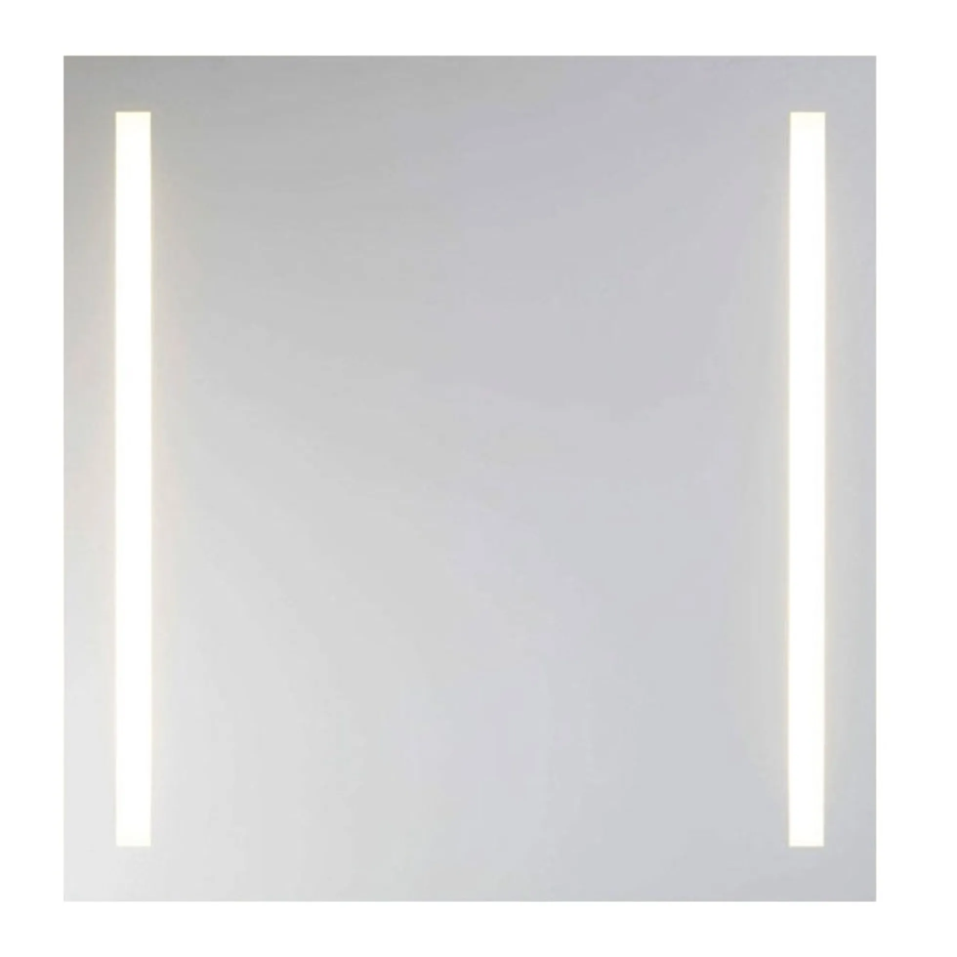 Laufen Arte spejl, indbygget lys i siderne, H: 65 cm