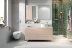 Laufen Basal væghængt toilet, SC & QR sæde, hvid