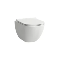 Laufen Basal væghængt toilet, SC & QR sæde, hvid