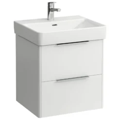 Laufen Base underskab, 2 skuffer, H51,5 cm, mat hvid