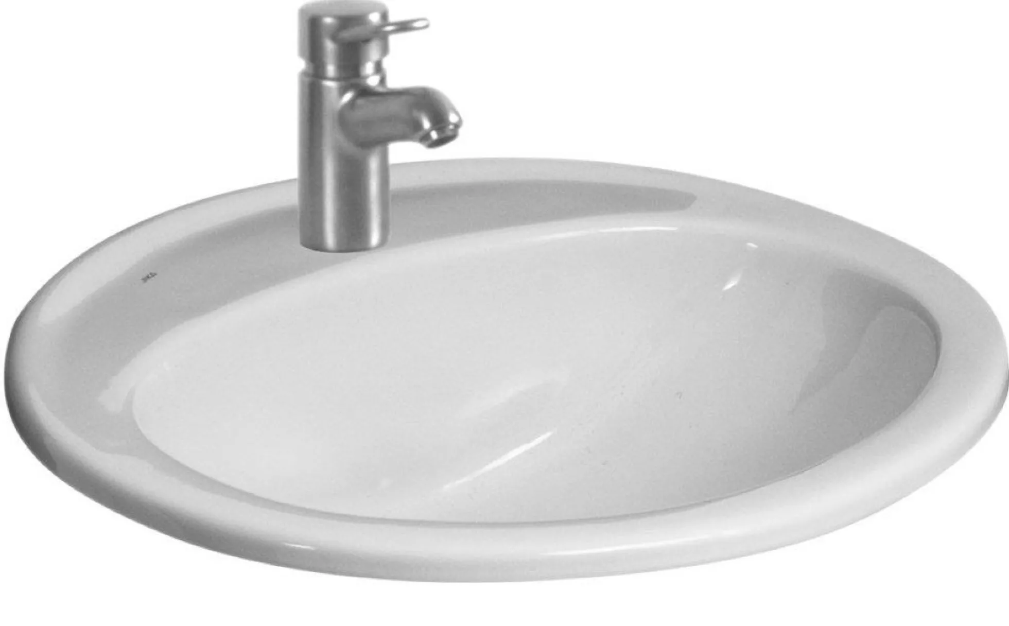 Laufen Jika Ibon håndvask, 560 x 475 mm, nedfældning