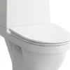 Laufen Kompas gulvstående toilet, skjult P-lås, rimless, rengøringsvenlig, hvid