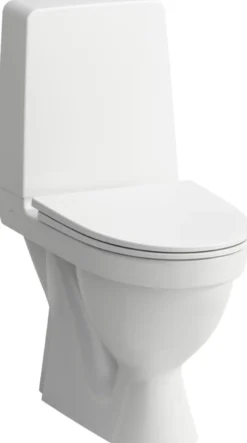 Laufen Kompas Gulvstående toilet med skjult S-lås, 650x360mm. Hvid.
