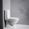 Laufen Kompas gulvstående toilet, skjult S-lås, rimless, limning, hvid