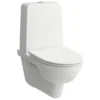 Laufen Kompas Væghængt toilet, rimless toilet med synlig cisterne