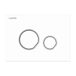 Laufen LIS betjeningsplade AW105, duoskyl (flere varianter)