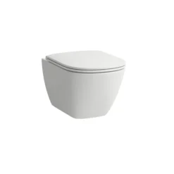 Laufen Lua toiletpakke, komplet inkl. cisterne, toiletskål, SC toiletsæde og trykknap