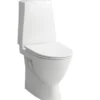 Laufen Pro N Gulvstående toilet, skjult S-lås, hvid LCC glasur