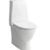 Laufen Pro N Gulvstående toilet med P-lås, BTW, limning, hvid LCC glasur