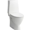 Laufen Pro N Gulvstående toilet, skjult S-lås, hvid LCC glasur