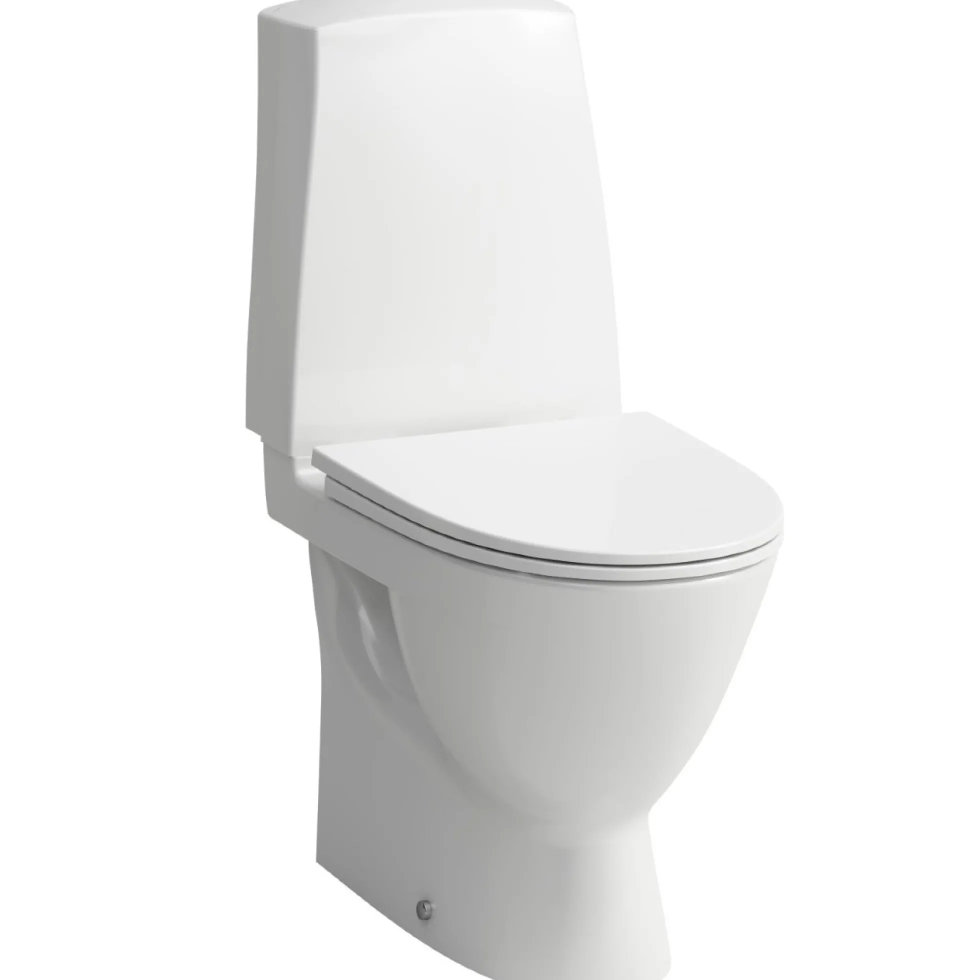 Laufen Pro N Gulvstående toilet, skjult S-lås, hvid LCC glasur