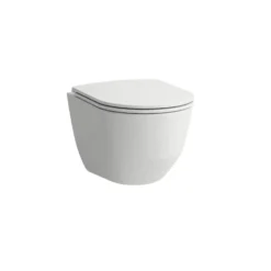 Laufen Pro Rimless kompakt hængeskål, 490x360mm. Hvid LCC glasur.