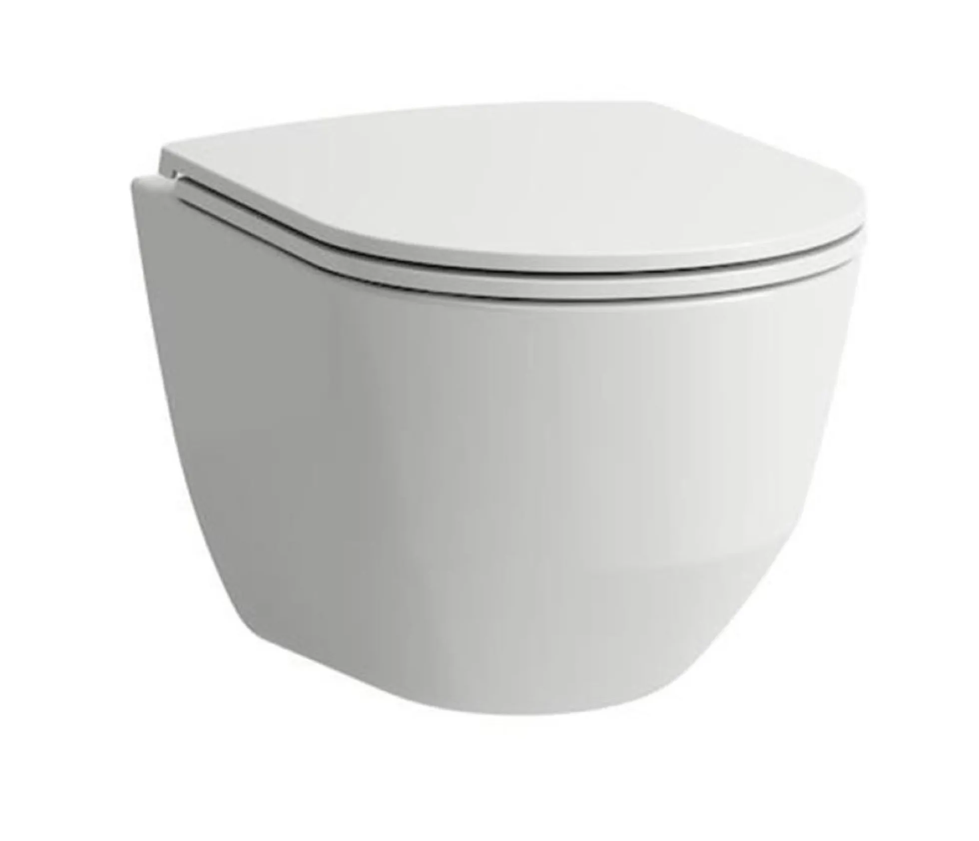 Laufen Pro Rimless sampak, kompakt hængeskål inkl. sæde, 490x360mm. Hvid