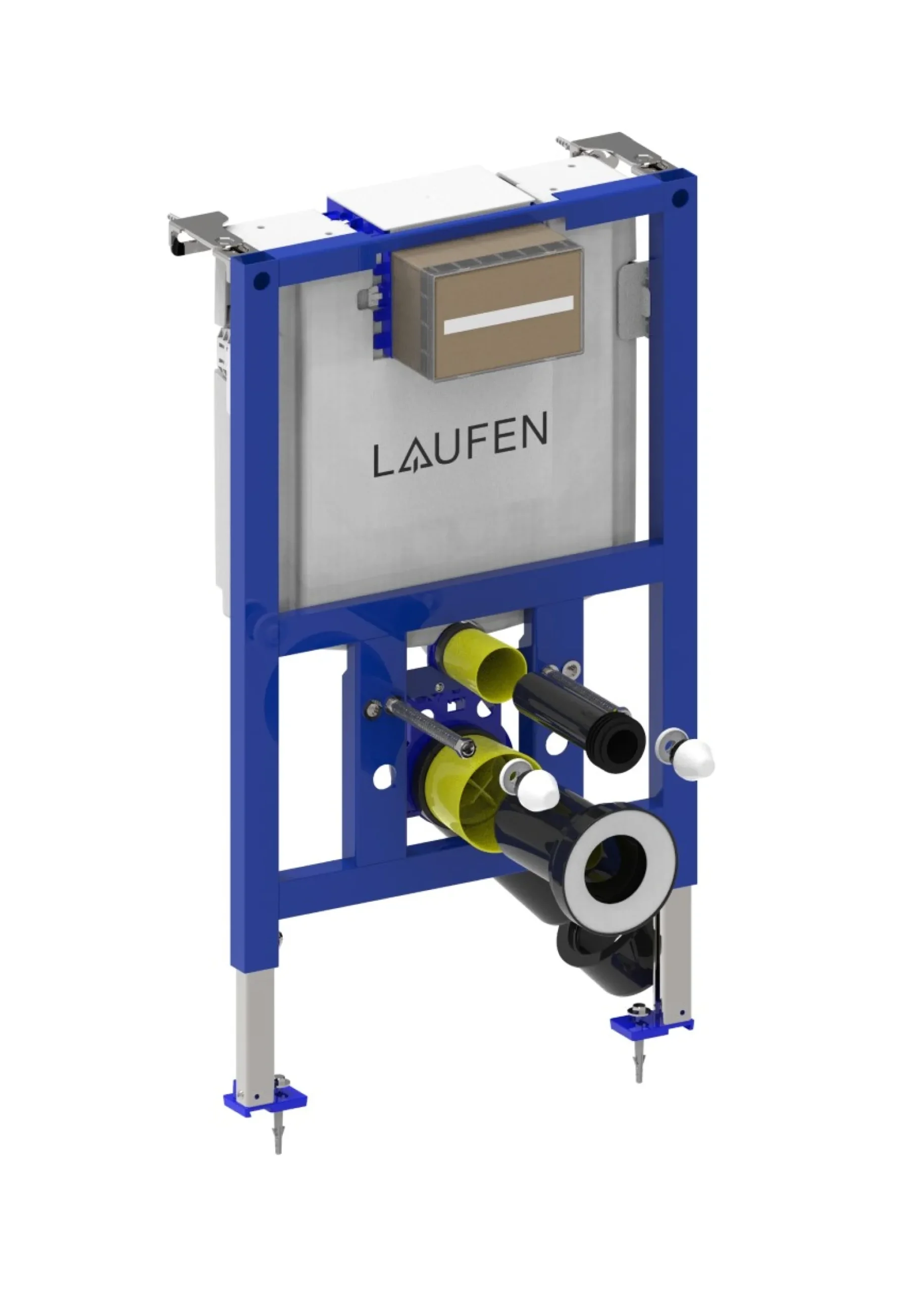 Laufen Pro toiletpakke, komplet inkl. cisterne, toiletskål, toiletsæde & betjeningstryk