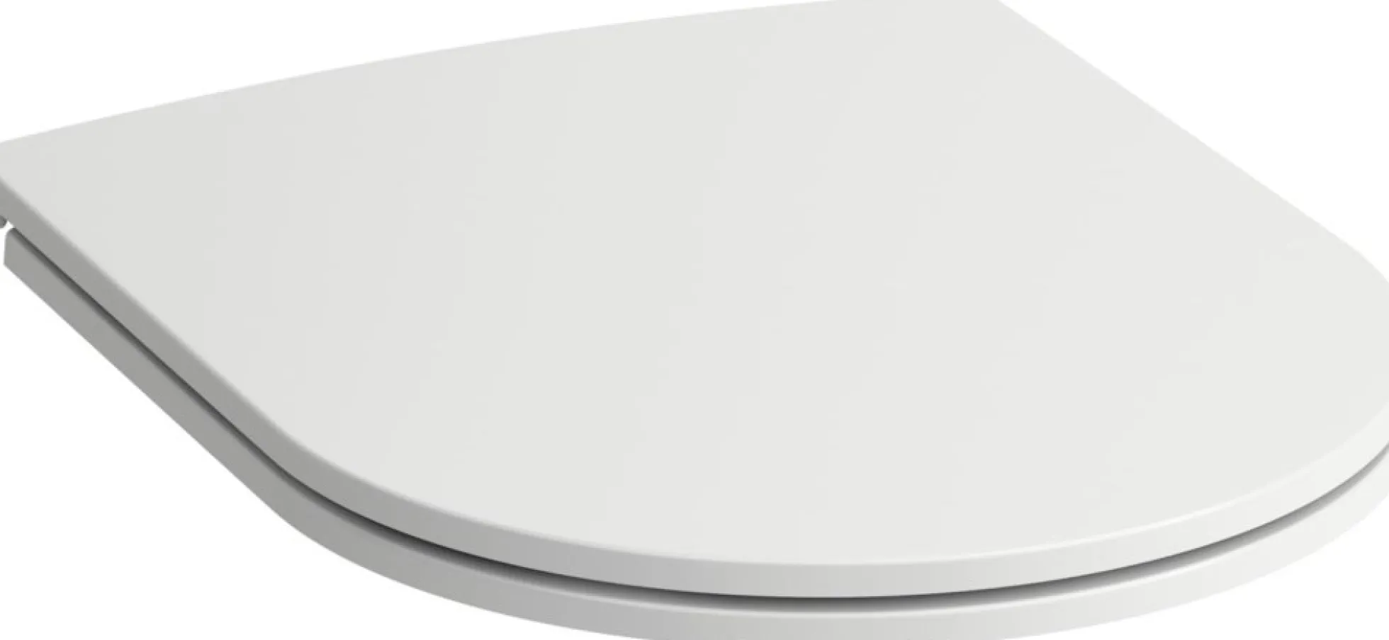 Laufen Pro Toiletsæde, slim med Softclose & Quickrelease, hvid