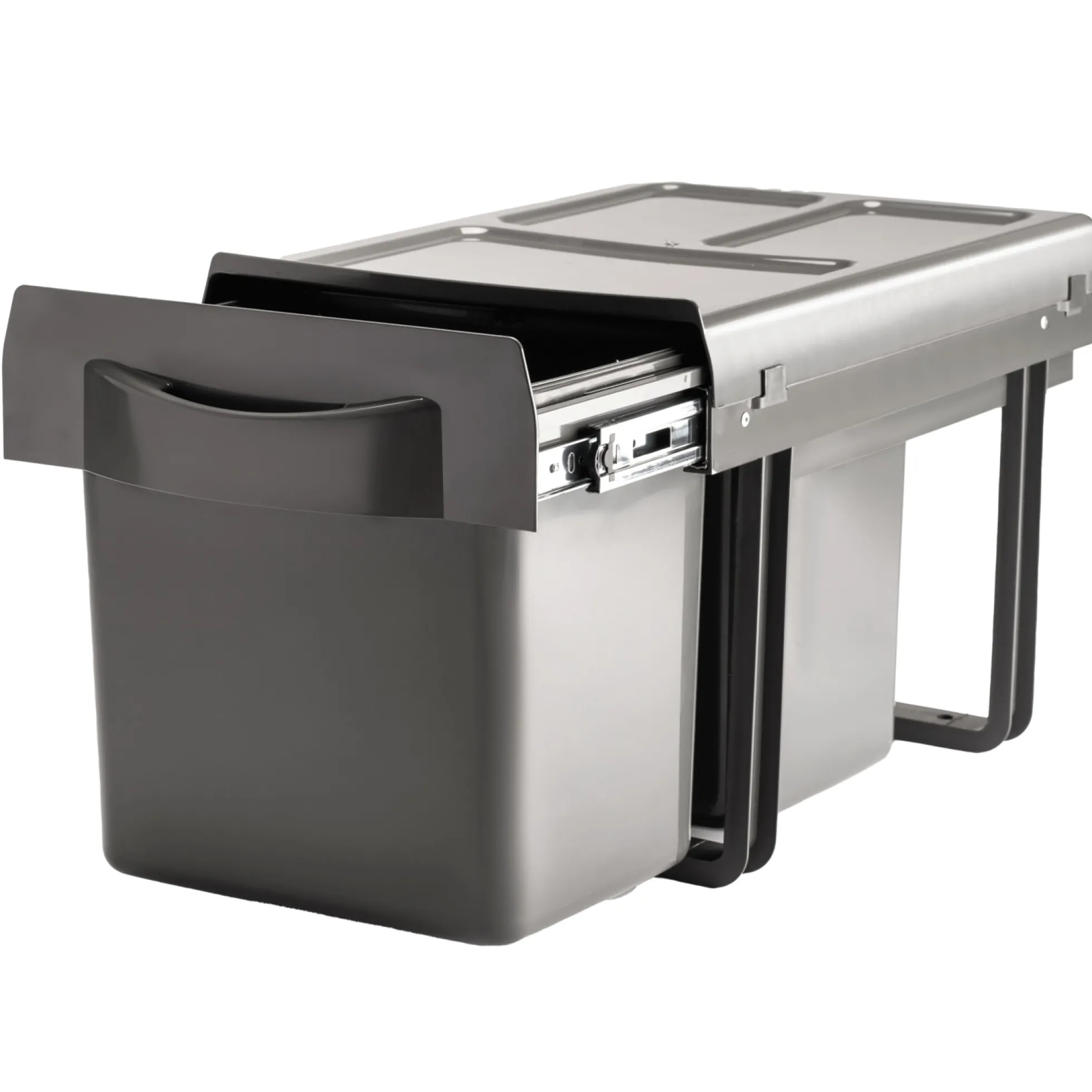 Lavabo Amsterdam affaldssystem, 2 x 16 liter, grå