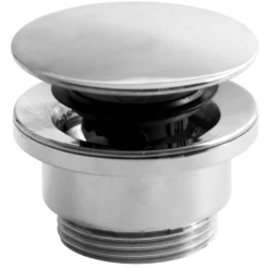 Lavabo Luna universal pop-up bundventil, Ø63 mm, krom