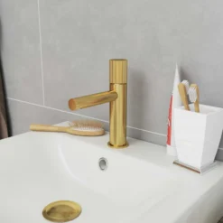 Lavabo Luna universal pop-up bundventil, Ø63 mm, messing