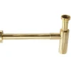 Lavabo Luna vandlås, 1 1/4x32mm til vægmontering, messing
