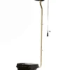 Lavabo Retro HIGH toilet, S-lås, messing rør, blank sort