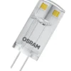 LED Base PIN klar 100 lumen, 0,9W/827 G4, 5-pak